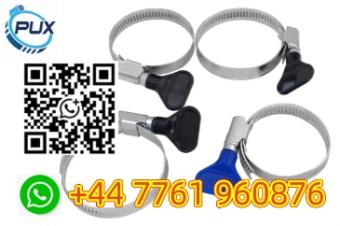 Hose clamps can be seen everywhere Stock