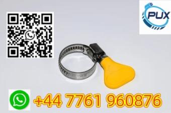 Hose clamps can be seen everywhere Stock