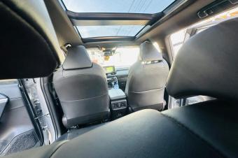  TOYOTA RAV4 HYBRIDE  PLAQUE BW TRS RCENTE  COULEUR DORIGINE PARTOUT  VOLANT GAUCHE ANNE 2021 FULL OPTIONS  TOIT PANORAMIQUE ET OUVRANT AVEC BAFFLES JBL COFFRE AUTOMATIQU