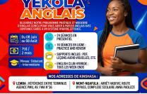 Formation d'Anglais en présentiel et enligne  mediacongo