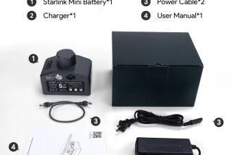 Alimentation Portable Starlink Mini 