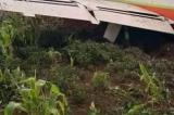Lubumbashi : un avion de la compagnie Aeronautica rate son atterrissage à la Luano et finit sa course dans un champ