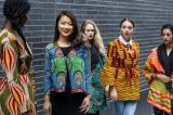 Wafrica ou la jonction de la mode africaine au kimono traditionnel japonais