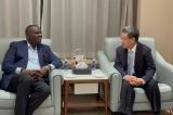 Forum sur la coopération numérique sino-africaine : le ministre des PT-Numérique Augustin Kibassa Maliba déjà à Pékin