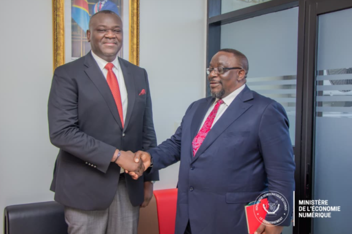 Économie numérique : Augustin Kibassa Maliba reçoit deux rapports sur l’état des lieux et les défis du secteur numérique en RDC