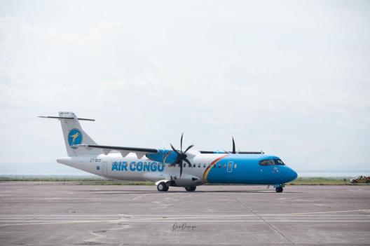 La compagnie aérienne Air Congo réceptionne un nouvel aéronef ATR 72‑600