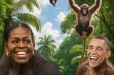 « Ignoble » : Barack et Michelle Obama représentés en singes dans une vidéo publiée par Donald Trump