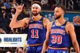 NBA: Golden State vient à bout de Brooklyn grâce à ses « Splash Brothers »