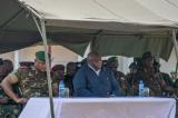 Tshopo : Jean-Pierre Bemba encourage la première unité de commandos en formation à Kisangani