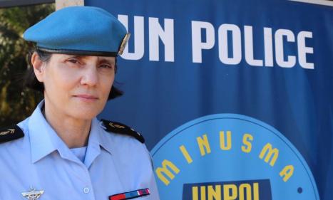 Infos congo - Actualités Congo - -A la tête de la police de la MINUSMA, la Générale Boughani espère susciter des vocations chez...