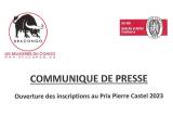 Communiqué de presse Prix Pierre Castel