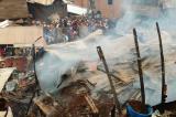 Bukavu: à nouveau des maisons et des biens partis en fumée