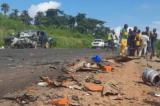 Un camion Man perd les freins et finit sa course dans un marché à Bukavu