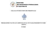 Version finale de Plan de Réinstallation (PR) relatif aux travaux pour les systèmes d’AEP des centres de REGIDESO de la ville de Kikwit et de la commune rurale de Mangai dans la province du Kwilu