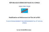 PEES pour Stabilisation et Relèvement de l'Est de la RDC