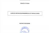 Rapport provisoire de CGES - PFCIGL