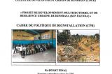 Page de garde Cadre de Politique Réinstallation - Projet de Développement Multisectoriel et de Résilience Urbaine de Kinshasa