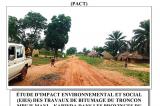 Etude d’Impact Environnemental et Social (EIES) des travaux de bitumage du tronçon Mbuji-Mayi – Kabinda dans les provinces du Kasaï Oriental et de la Lomami en 