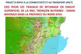 EIES pour les travaux de bitumage en enduit superficiel de la rn2, tronçon Butembo – Kanya Bayonga dans la province du Nord-Kivu