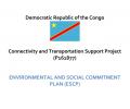 Infos congo - Actualités Congo - -Environment and Social Commitment Plan