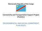 Infos congo - Actualités Congo - -Environment and Social Commitment Plan