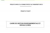 Rapport final de Cadre de Gestion Environnementale et Sociale (CGES)