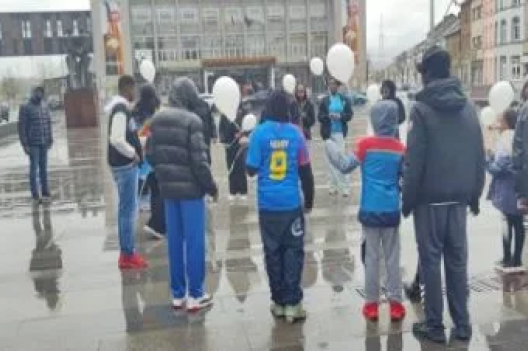 Belgique : manifestation des Congolais de la Louvière contre  l’agression rwandaise en RDC