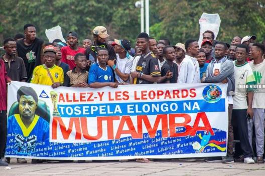 « Libérez Mutamba », le refrain culte de la jeunesse