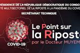 Bulletin épidémiologique du covid-19 : 173 nouveaux cas confirmés, dont 153 à Kinshasa et 12 au Sud-Kivu, 8 au Nord-Kivu