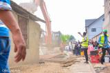 Kinshasa: des constructions anarchiques détruites à Socopao, au boulevard Triomphal...