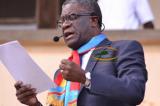 Denis Mukwege demande l'aide de la France pour que les crimes du rapport Mapping soient jugés
