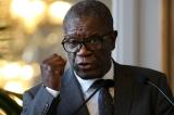 « La nomination de Judith Suminwa est une reconnaissance du leadership des femmes africaines » (Dr. Mukwege)