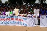 Mongala : les fidèles catholiques du diocèse de Lisala ont manifesté contre la balkanisation ce dimanche