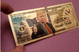 Donald Trump s’invite jusque sur les billets de banque, du jamais-vu pour un président américain