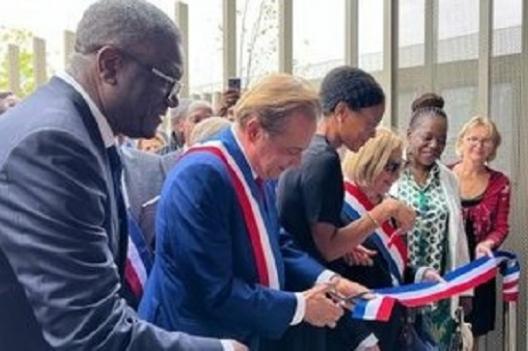 France: inauguration de l’école dédiée au Dr Denis Mukwege