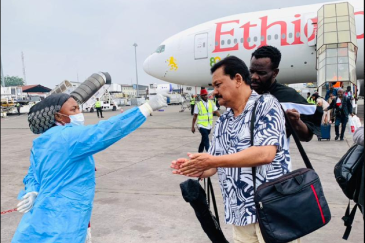 Ebola : des mesures sanitaires renforcées à l’aéroport international de N’djili à Kinshasa