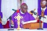 Mgr Emmanuel-Bernard Kasanda fustige le silence de la CENCO face aux tueries attribuées à l’armée rwandaise dans l’Est