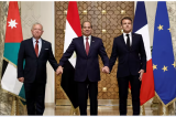 Gaza : la France, l'Egypte et la Jordanie appellent à un 