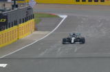 F1/GP de Grande-Bretagne: Victoire de Lewis Hamilton sur trois roues à Silverstone