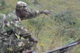 Beni : un combattant en tenue 