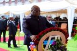 Le Président Félix Antoine Tshisekedi rend ses derniers hommages au journaliste Paul Bondo Nsama