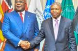 Tshisekedi en visite éclair à Luanda pour un sommet extraordinaire de la CIRGL