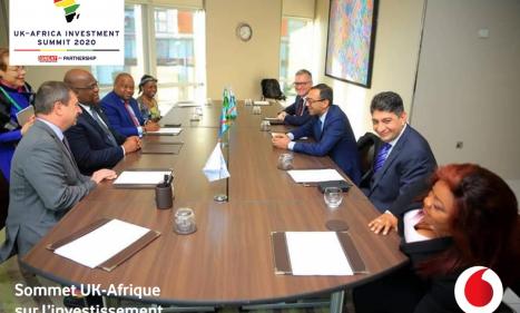 Infos congo - Actualités Congo - -Sommet UK-Afrique sur l’investissement : tête-à-tête entre S.E.M. Félix TSHISEKEDI et la...
