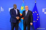 Bruxelles: Le président Félix Tshisekedi sort avec un accord de 50 millions d’Euros de  l’Union Européenne