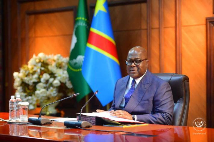 Le président Félix Tshisekedi salue la détermination du gouvernement dans la réussite de la première émission d’eurobonds