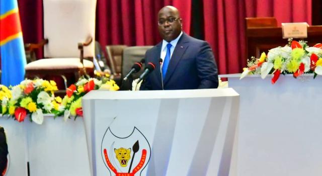 Felix Tshisekedi devant le Congrès : « le peuple d’abord est la boussole et la mesure de notre détermination »