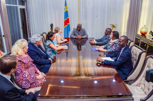 RDC - Belgique : Tshisekedi échange avec la ministre belge de l’Asile sur les migrations