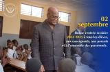 Rentrée scolaire 2024-2025 : Félix Antoine Tshisekedi attendu à l'EP 1 et 2 Kamina à Kalamu