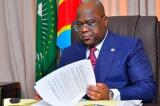 Le président Félix Tshisekedi investit les nouveaux gouverneurs du Kwilu et du Nord-Ubangi