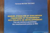 Littérature : Florimond Muteba propose un remède scientifique pour une meilleure gouvernance des investissements publics en RDC